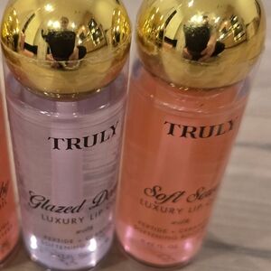 💄 BUNDLE: Truly Beauty Luxury Peptide Lip Oils - Glazed Donut & Soft Serve